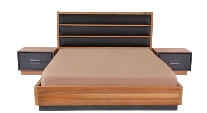BED & BED SIDE TABLE